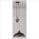 3826-OB - Hudson Valley Rise And Fall Pendants 1-Light Pendant in Old Bronze