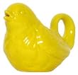 Stoneware Pottery Yellow Bird Creamer 3.5"H, 5oz Set / 2