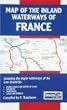 Map of the Inland Waterways of France: Including the Major Waterways of the Low Countries: Major Canals and Rivers by Class, Distances, Dimensions, Lo