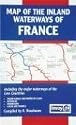 Map of the Inland Waterways of France: Including the Major Waterways of the Low Countries: Major Canals and Rivers by Class, Distances, Dimensions, Lo