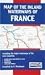 Map of the Inland Waterways of France: Including the Major Waterways of the Low Countries: Major Canals and Rivers by Class, Distances, Dimensions, Lo