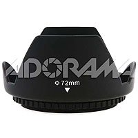 Adorama 72mm Wide Angle Digital Lens Hood - Petal Shaped by 