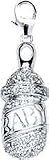 Baby Bottle, 14K Gold Diamond Charm