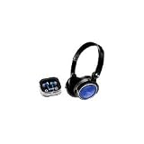 Coby  CV215BLU Deep Bass Stereo Headphones and Earphones (Blue)
