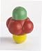 Booda Quirkies Roly Poly Dog Toy (4.5''H x 3''W dog toy - Roly Poly)