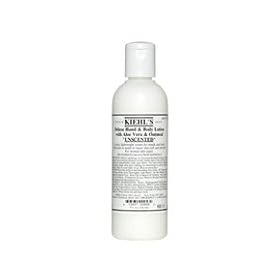 Kiehl's Body Care - Deluxe Hand & Body Lotion With Aloe Vera & Oatmeal - French Rose 250ml/8.4oz