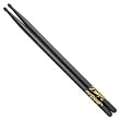 Hickory Series Drum Sticks With Black Finish 7A Nylon Tip