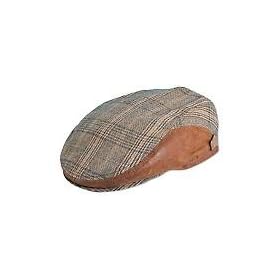 John B. Stetson Wool Blend and Leather Ivy Cap, The Bodmin by Stetson Hats
