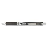 EnerGelRTXRetractableRollerBallPen,MediumMetalTip,BlackInkPENBL77A