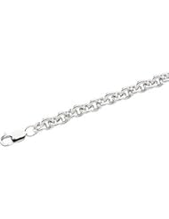 Wire Cable Chain Sterling Silver 18 Inch