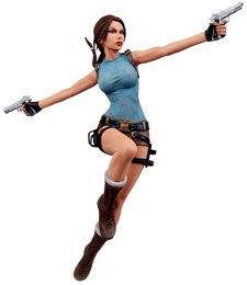 Tomb Raider Anniversary Lara Croft 7-Inch Action FigureB000UV6GYS 