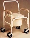 Deluxe Commode W/ 5in Casters
