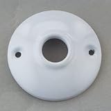 Mintcraft 2.5 White Door Knob Rosette 2Pc HSH-019
