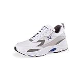 Aetrex V656 Men's Cross-Trainer Shoe - Voyage - White/Gray - Size Men's Size 10 - X W Width - 1 pair