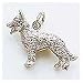 Dog German Shepherd Charm