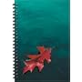 Red Oak Leaf Blank Writing Journal