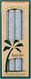 Aloha Bay Candle 9 Inch Palm Taper Light Blue