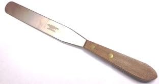 8" Stainless Steel Flat Blade Spatula