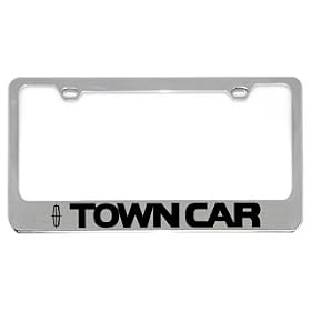 Lincoln Town Car License Plate Frame