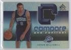 2005-06 Reflections Compare and Contrast Jerseys #WG - Deron Williams/Francisco Garcia/100