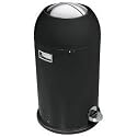 Polder WB-1030-95 Wink 8-2/3-Gallon Trash Can, Black