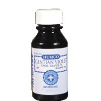 GENTIAN VIOLET SOL 2% ***HUM Size: 2 OZ