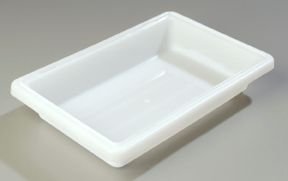 Storplus Food Storage Box 18 x 12 x 3-1/2 White