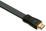 AudioQuest Flat HDMI-G Cable - HDMI Plugs 3.0 -Meter (9.84 -Feet) PVC Cable (Dark Gray)