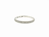Platinum and Diamond Eternity Band by Lucie Campbell