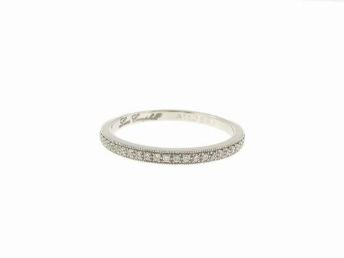 Platinum and Diamond Eternity Band by Lucie Campbell