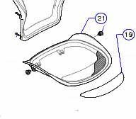 Herman Miller Aeron Seat Pan Frame Replacement Size B medium