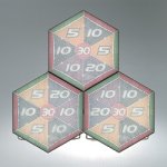 バトルダーツ へクスターゲット3枚セット の評価・レビュー