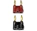 PHOENIX GOLD DUAL/B Dual Banana Plugs  - Bulk