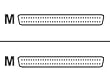 5m Wide Differential SCSI Cable Hd68m-hd68m