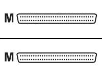 5m Wide Differential SCSI Cable Hd68m-hd68m