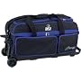 BSI Blue/Black 3 Ball Roller Bowling Bag