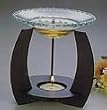 Aromatherapy Scented Oil Diffuser Black Metal Curved Legs