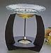 Aromatherapy Scented Oil Diffuser Black Metal Curved Legs