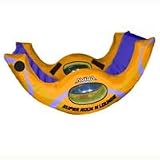 Aviva - 17229 - Super Rock N Lounge Inflatable Pool Water Rocker - Orange & Purple -