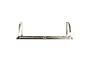 Advantage Components SWR2001 Adjustable Wall Mount Pot Rack/Shelf, Stainless Steel