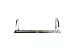 Advantage Components SWR2001 Adjustable Wall Mount Pot Rack/Shelf, Stainless Steel