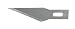 Stanley 11-411 No. 11 Hobby Knife Blade