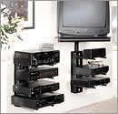 ELECTRONICS TOWER SHELVES