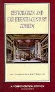 Restoration and Eighteenth-century Comedy (Norton Critical Editions)