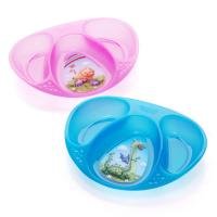 Childrens Toyshop   : Tommee Tippee 2 x Section Plate