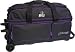 Sporting Goods : BSI 3 Ball Roller Bowling Bag Black/purple