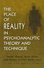 The Place of Reality in Psychoanalytic Theory and Technique
 Currents in the Quaterly v
 1 (Currents in the Quarterly
 Vol 1),
