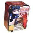2007 Naruto CCG Ultimate Ninja Way Collectors Tin - Orange - Sasuke (Includes 5 Booster Packs, 1 Exclusive Platinum Card & 1 Sneak Peak Pack)