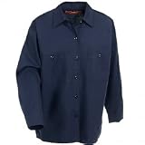 CornerStone Ladies Long Sleeve Squared Hem Industrial Work Shirt SP13