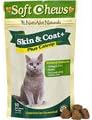 NaturVet Naturals Skin & Coat Plus Catnip Soft Chews For Cats, 50 Count